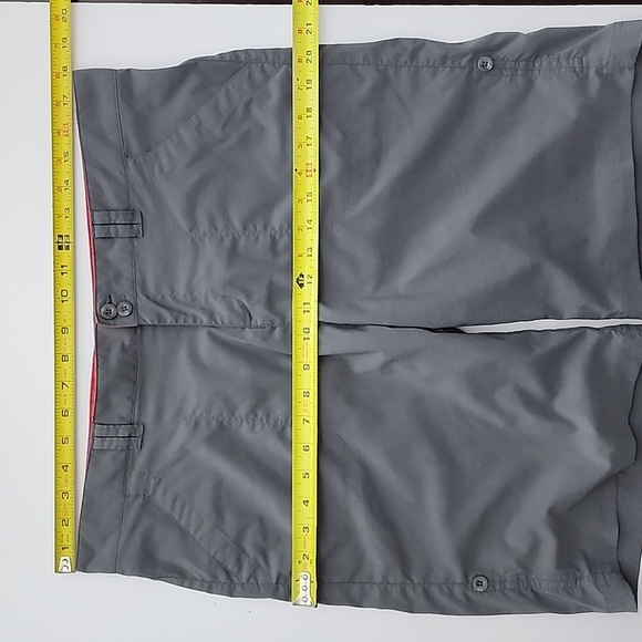 Cloudveil Men's Grey Stone Shorts Roll  Up Hem Hiking Travel Lightweight Size XL - Picture 12 of 15